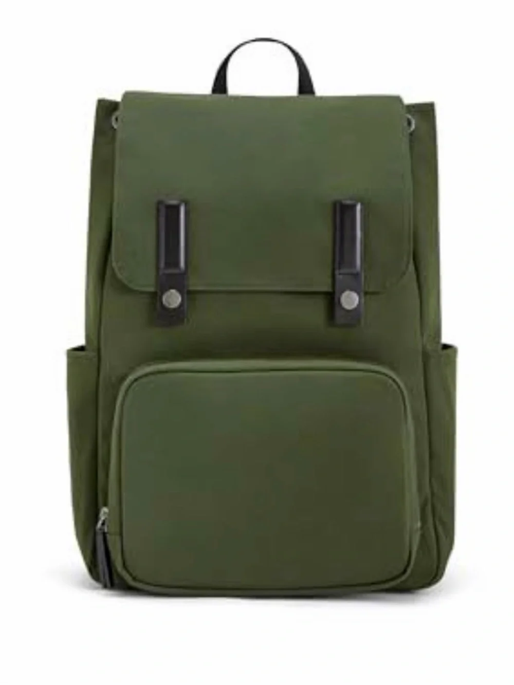 Everlane The Canvas Backpack Forest Green Front Pocket new with tags